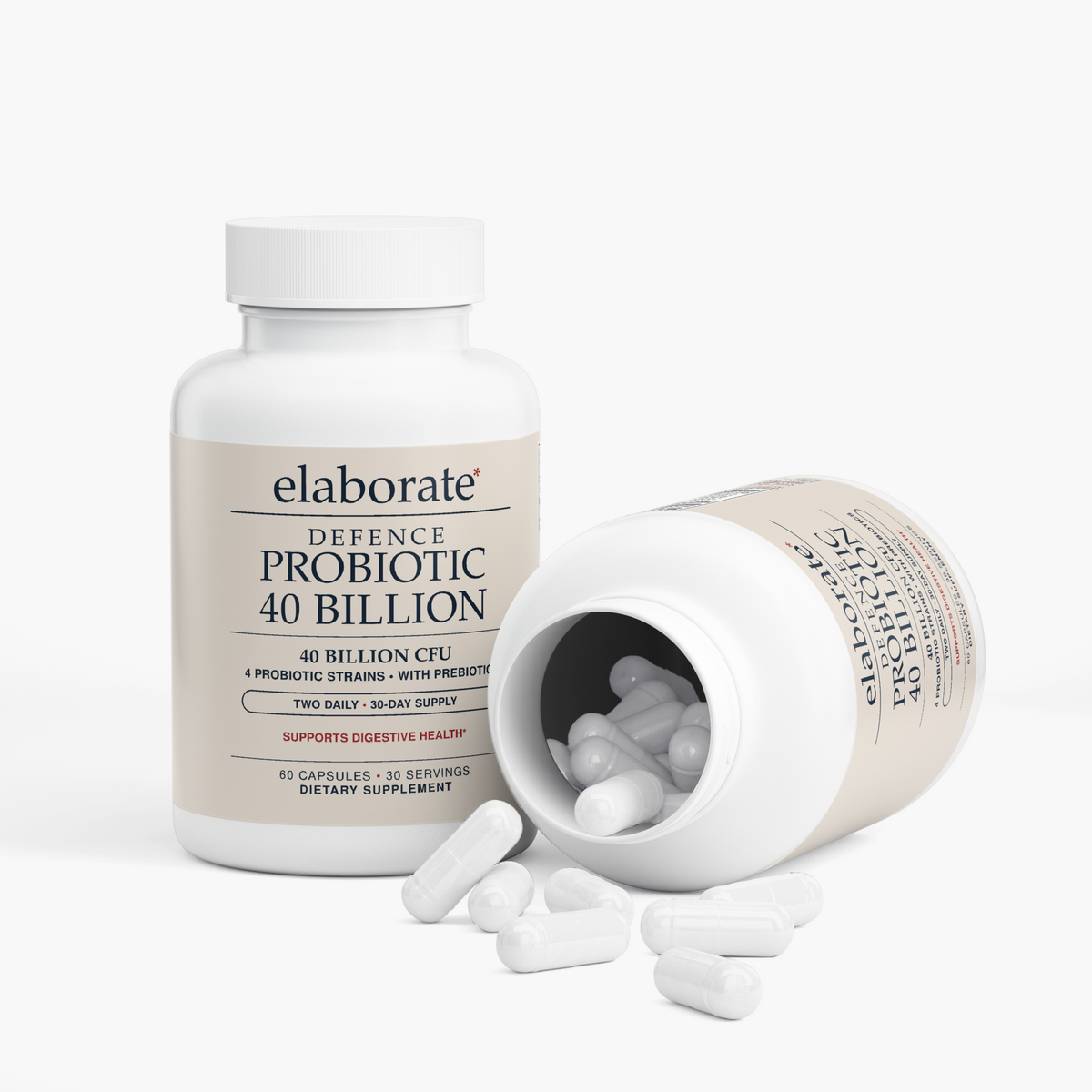 Probiotic 40 Billion with Prebiotics